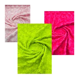 3D ROSETTE SATIN (by the yard)