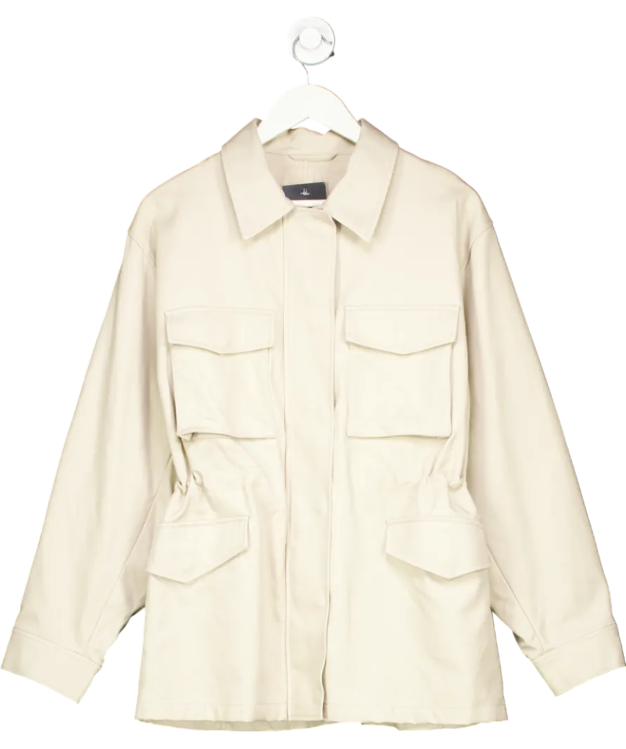 & Other Stories Beige Utility Jacket UK M