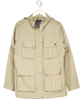 Anthology Green Washed Utility Jacket UK 14