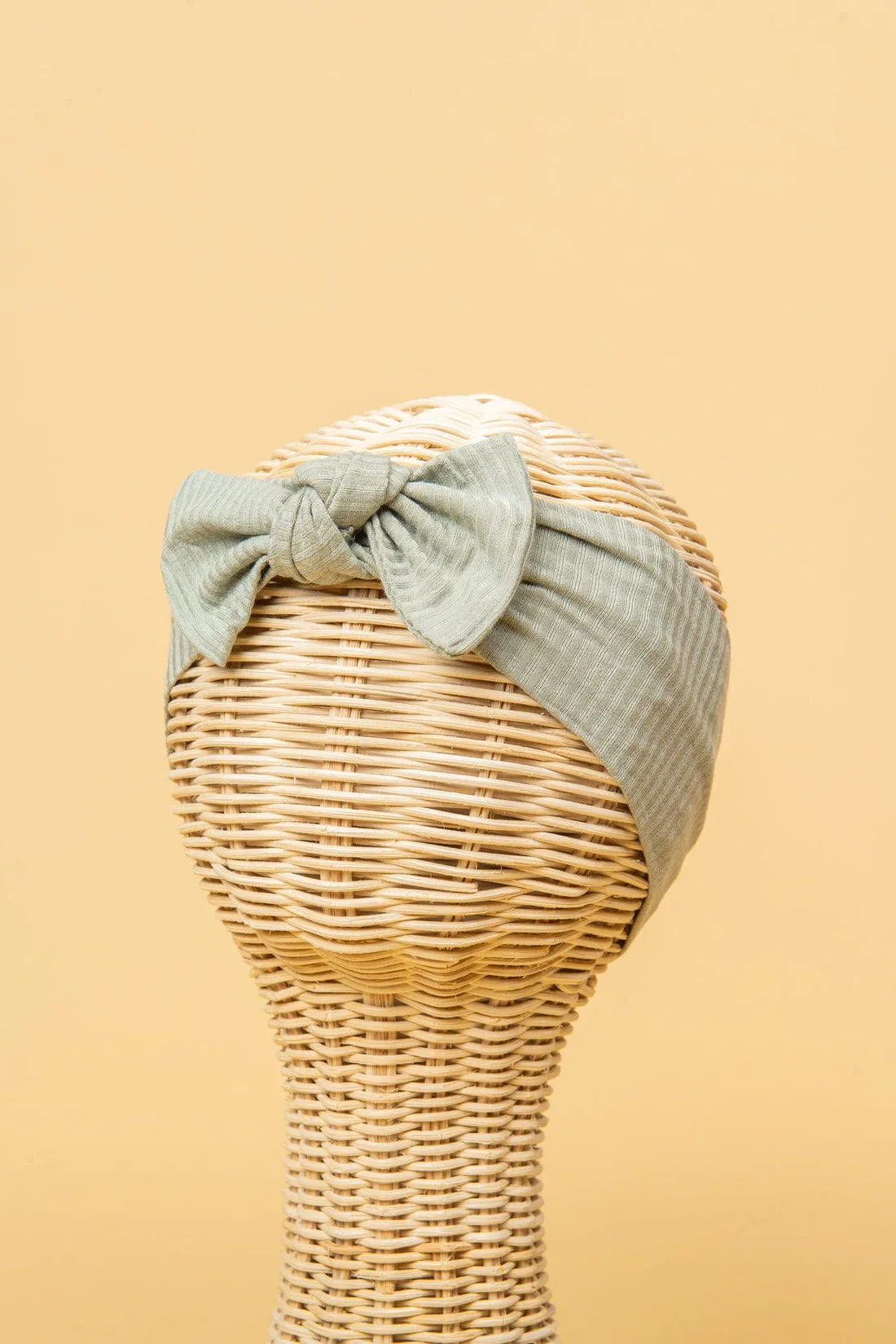 Bamboo Stretch Swaddle - Sage (plus accessories)