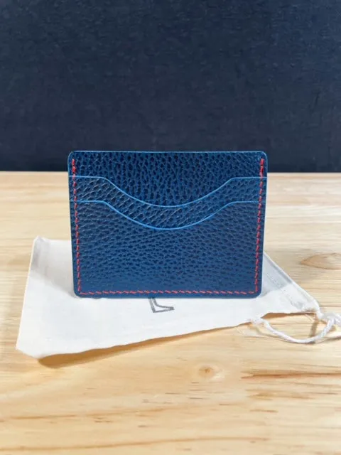 Blue and Whiskey Cardholder