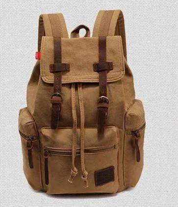 Canvas backpacks Multifunctional