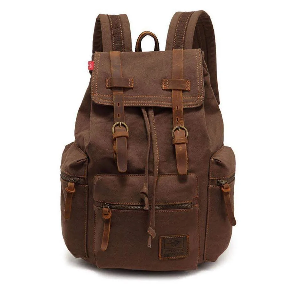 Canvas backpacks Multifunctional