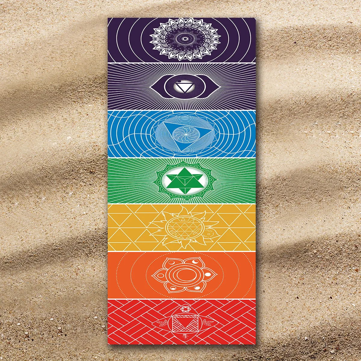 Chakra Yoga Extra Large Towel