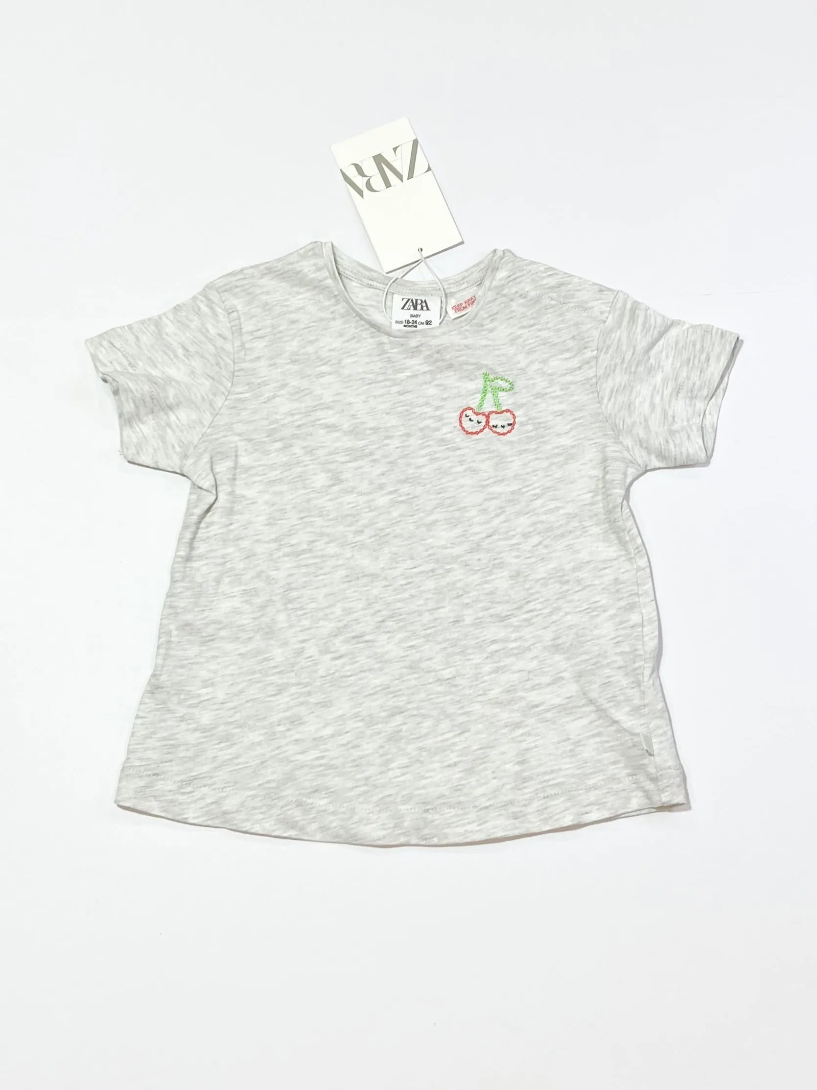 Cherries tee brand new - Size 2
