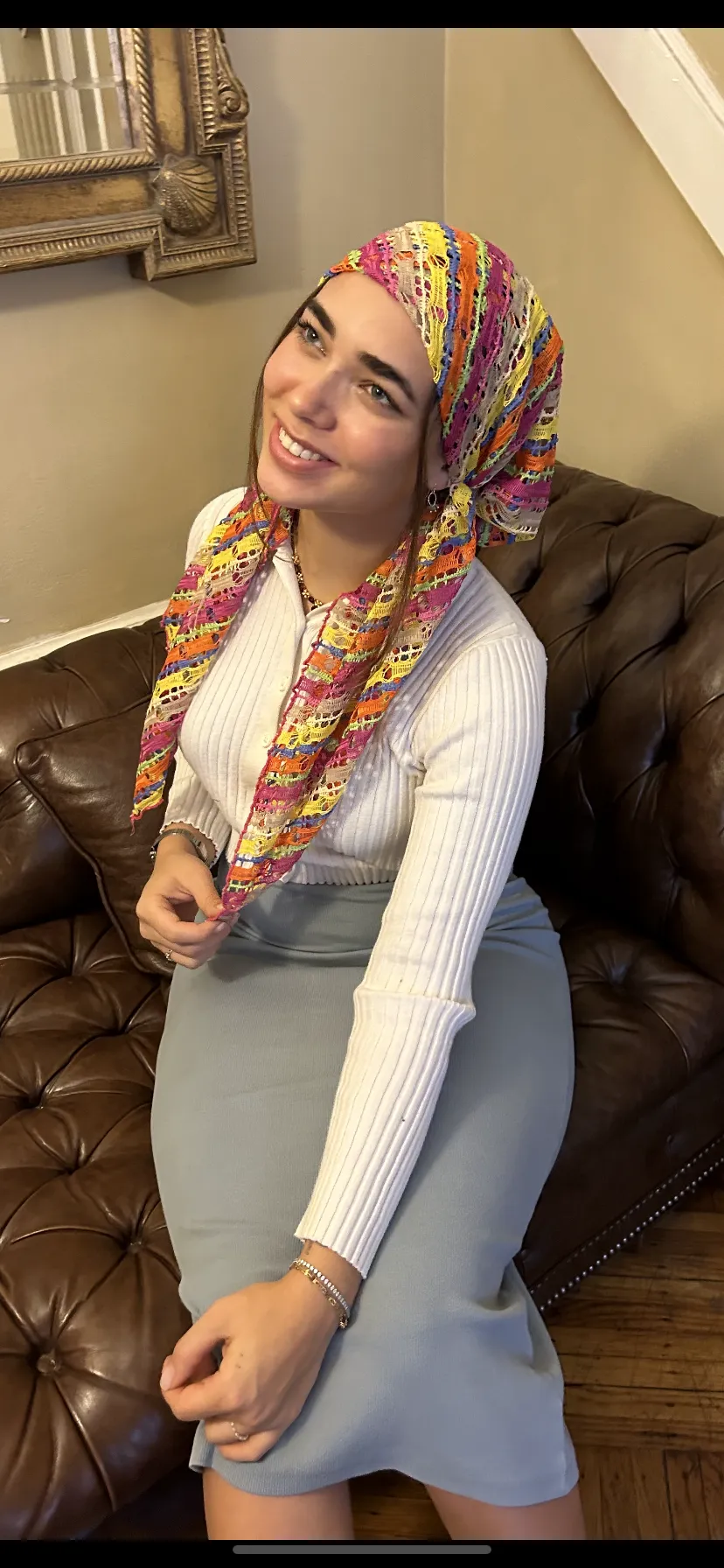 Colorful Head Scarf For Women