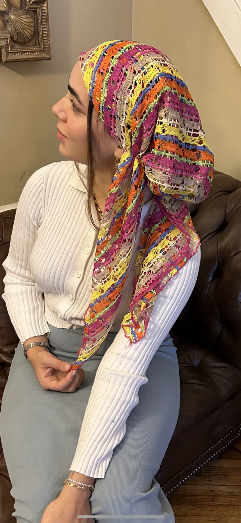 Colorful Head Scarf For Women