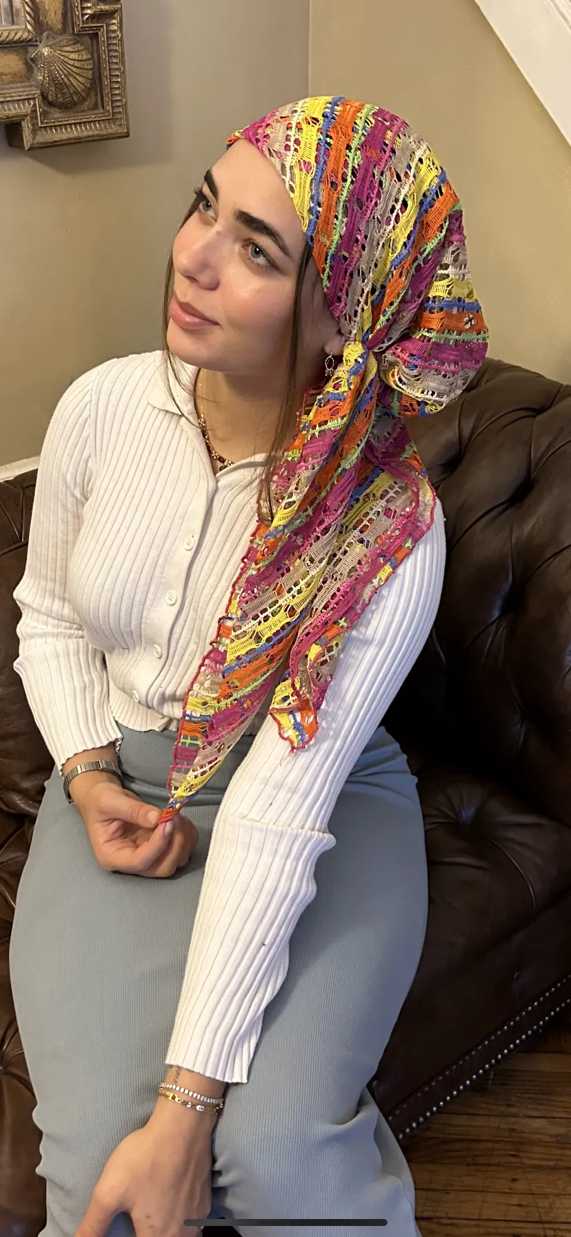 Colorful Head Scarf For Women