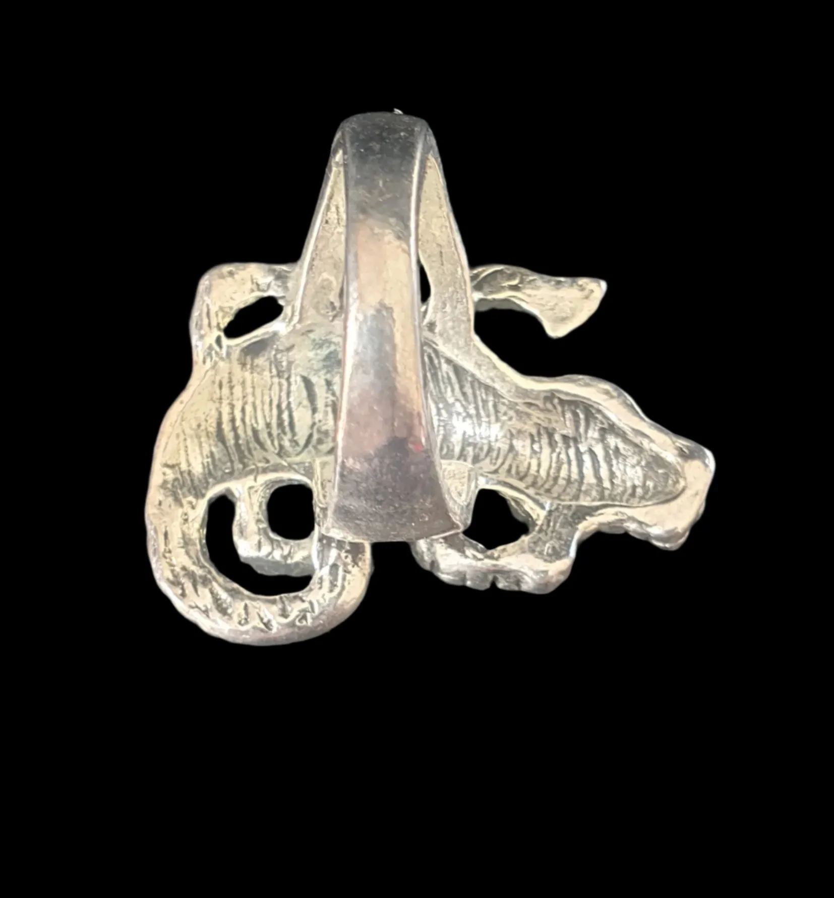 Crocodile Metal Unisex Ring