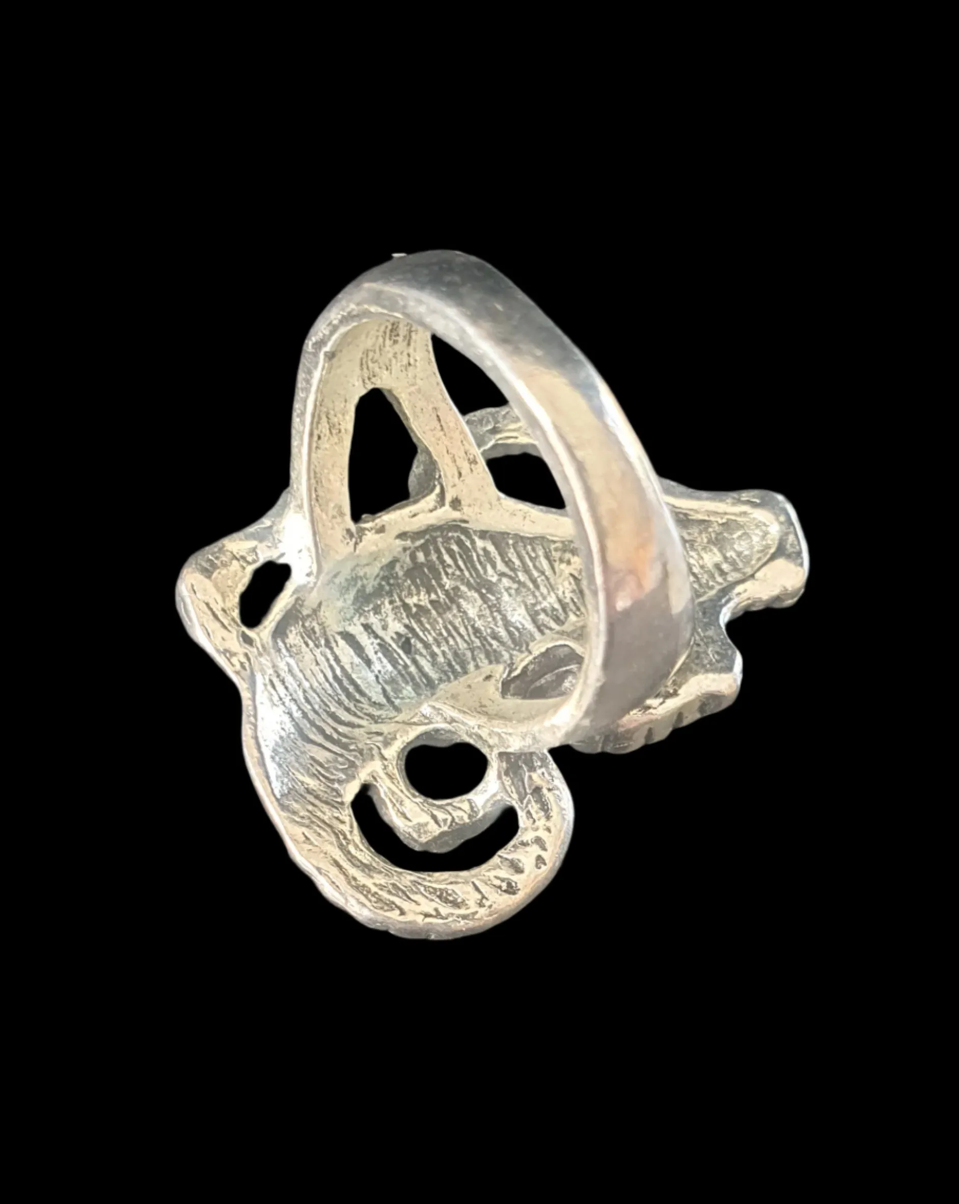 Crocodile Metal Unisex Ring