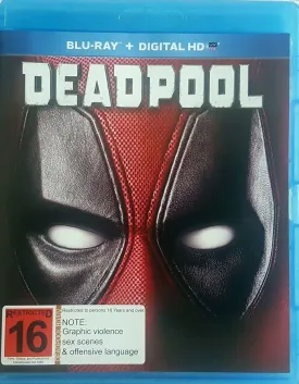 Deadpool (Blu Ray) Brand New
