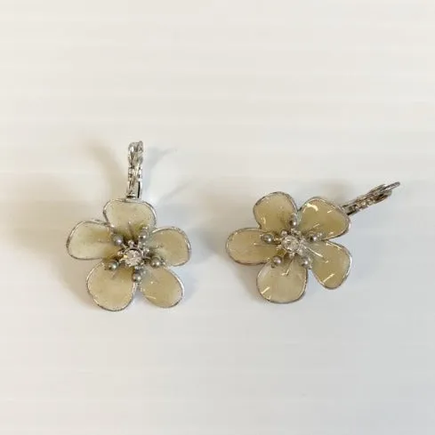 Fashion Accessories - Yellow Flower Earrings