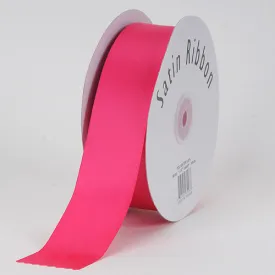 Fuchsia - Satin Ribbon Single Face - ( W: 1/8 Inch | L: 100 Yards )