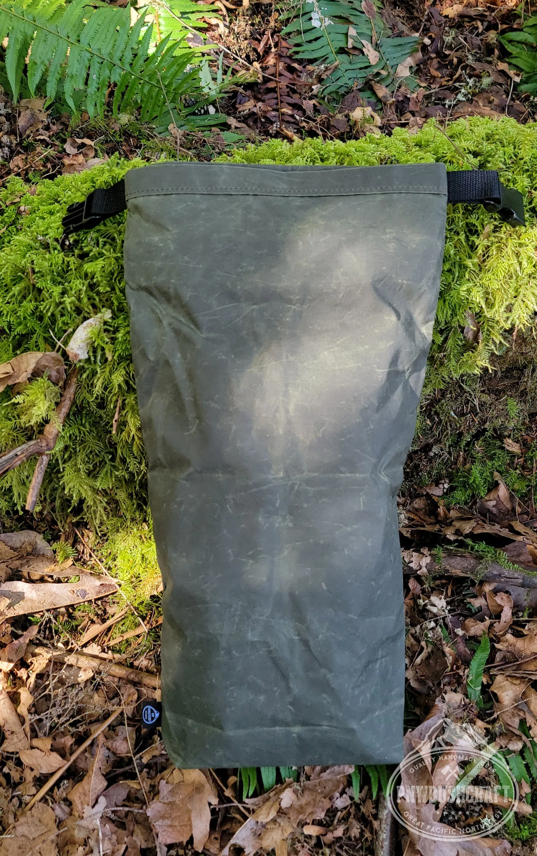 Green Roll Top Sack