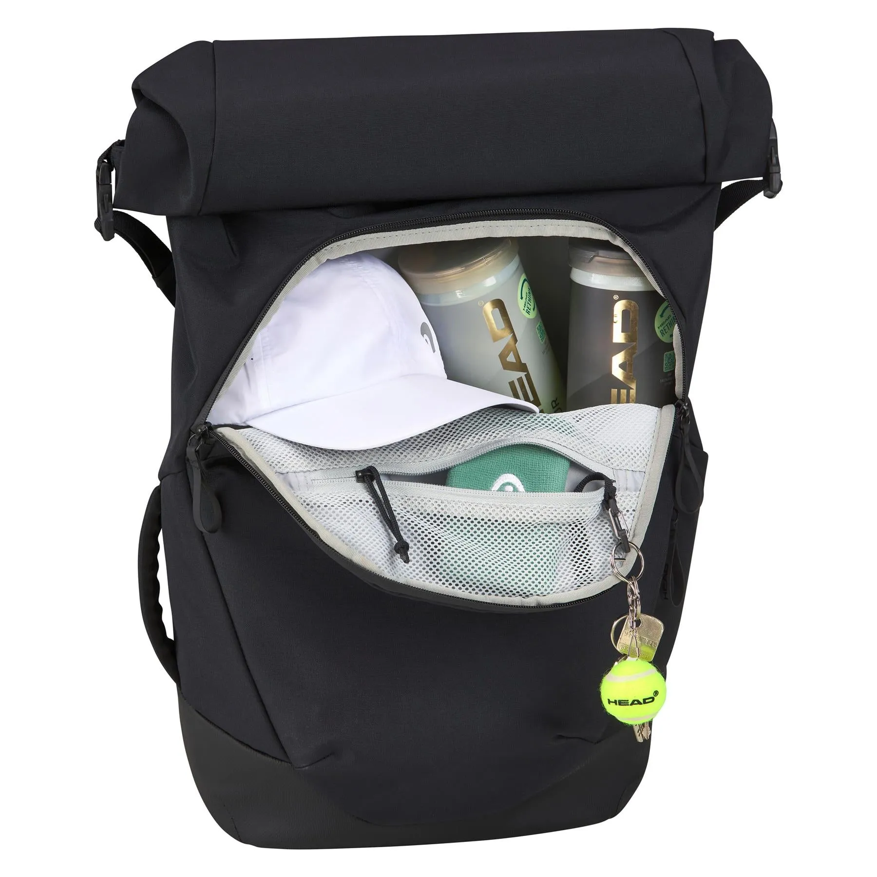 HEAD Pro X Raqpack Padel Backpack - Black