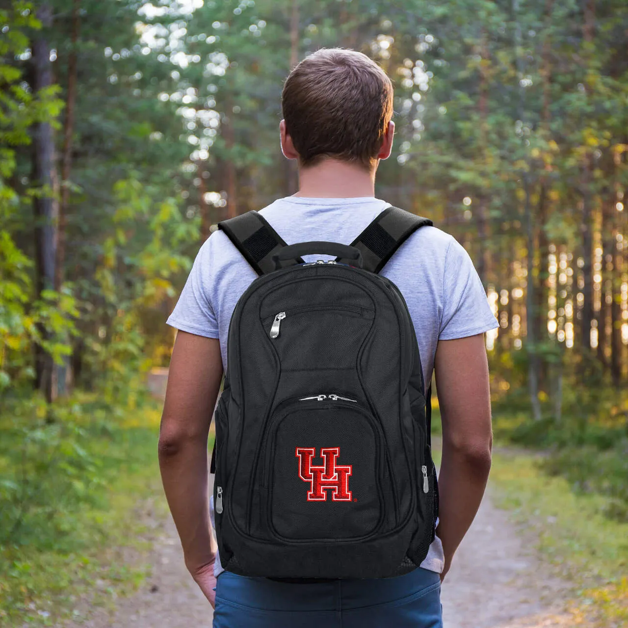 Houston Cougars Laptop Backpack Black