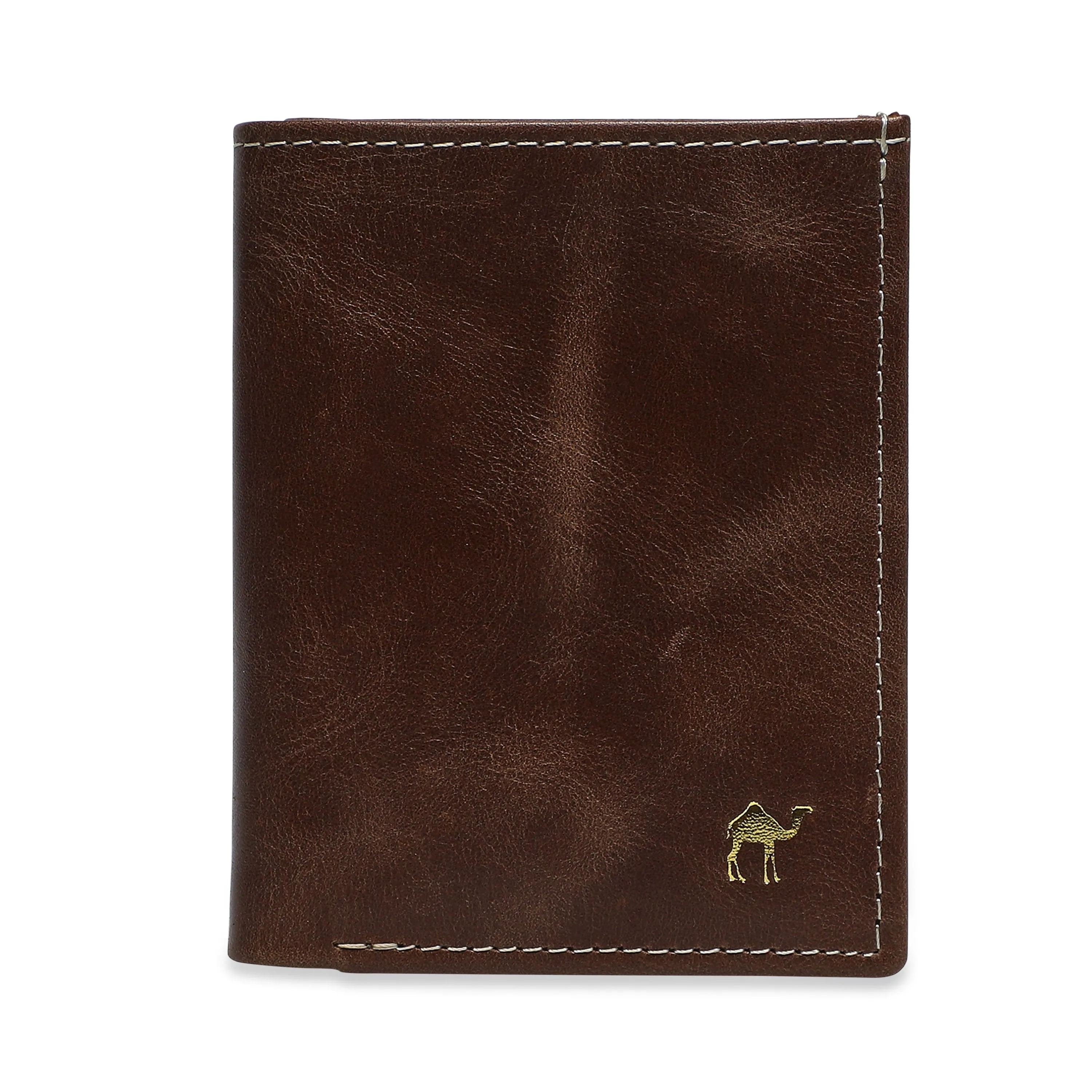 Kawa Genuine Leather Card Holder - Brown