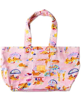 Kip & Co X Ken Done | Beach Days Terry Oversized Beach Bag