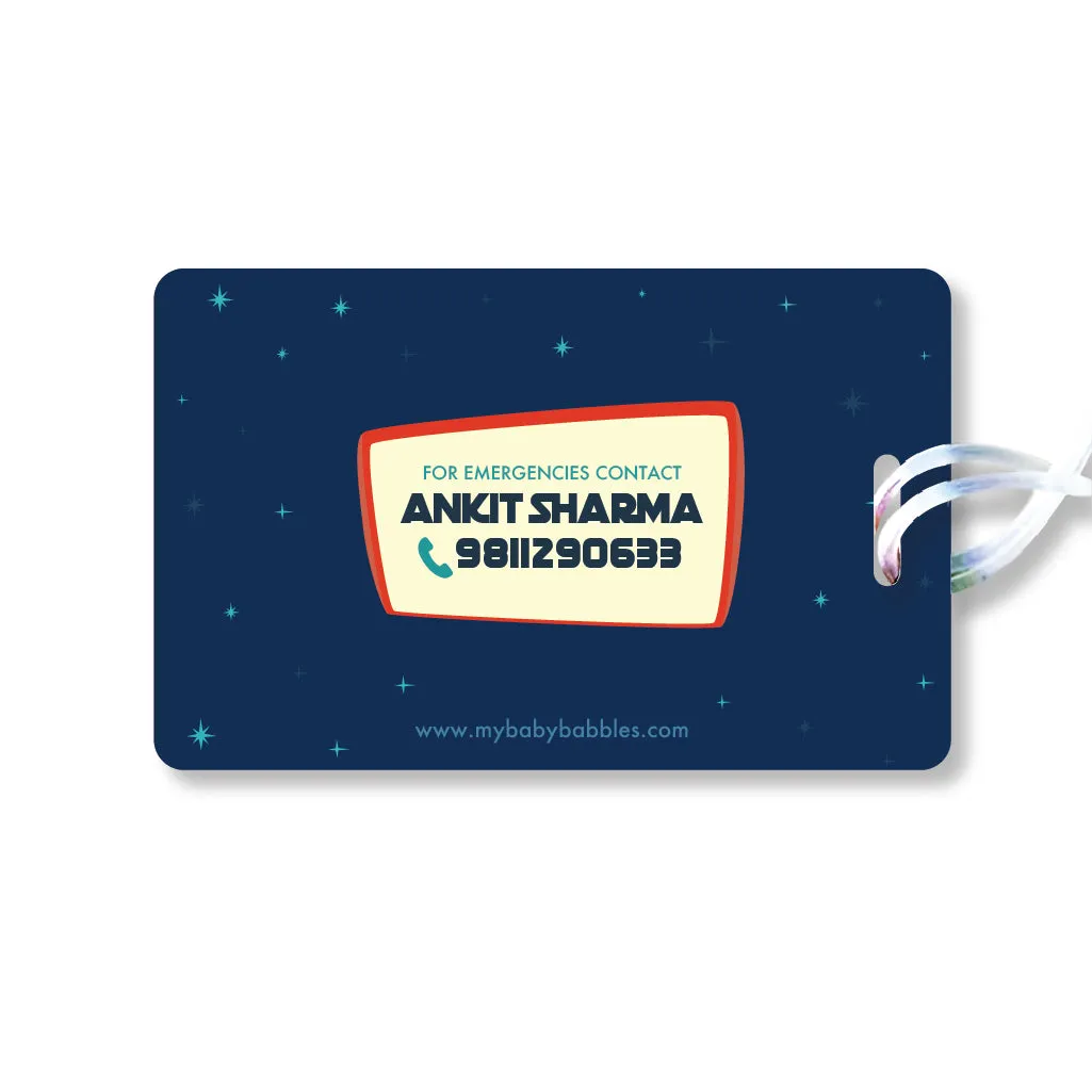 Luggage Tags - Space, Set of 2