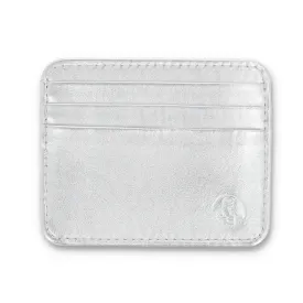 Metallic Silver Razor Wallet & Cardholder