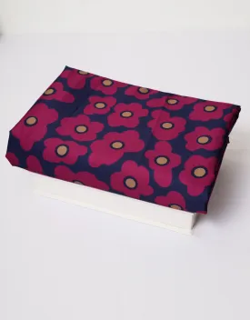 MILANI SATIN (NAVY BLUE   FUSHIA PINK)