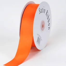 Orange - Satin Ribbon Single Face - ( W: 7/8 Inch | L: 100 Yards )