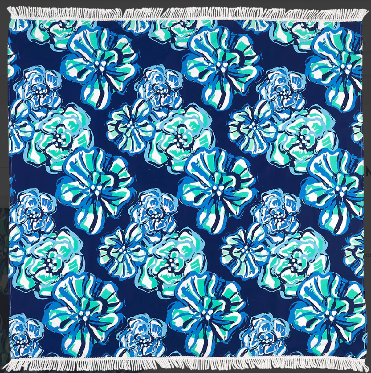 Oversized Beach Blanket with Name or Monogram