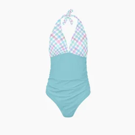 Pastel Plaid | Women's One-Piece Swimsuit