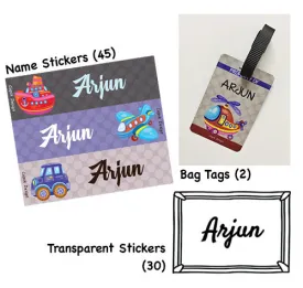 Personalised Mini Back To School Hamper - Transport 