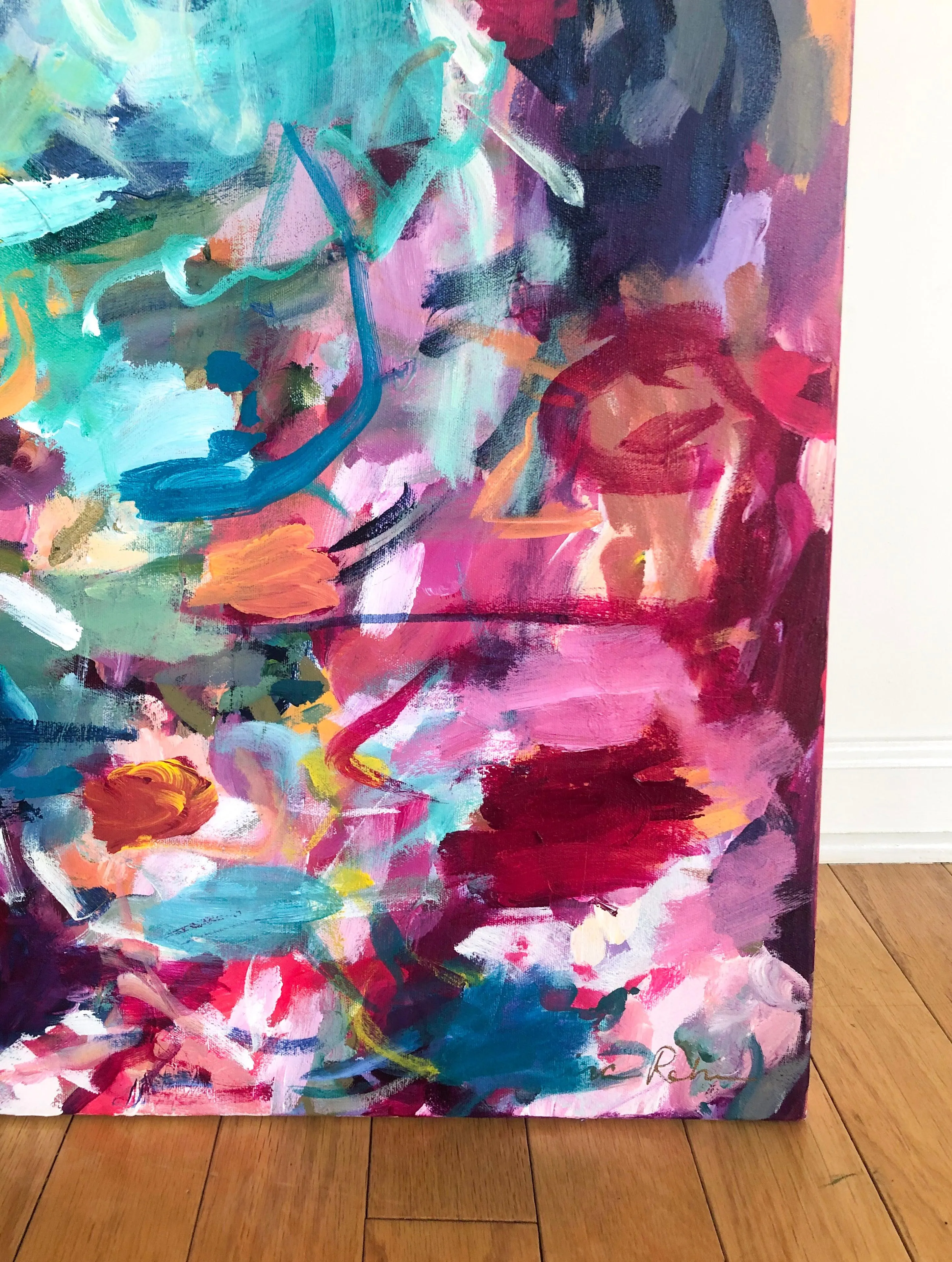 "The Fairies Are Dancing" - 30x40" Original Painting