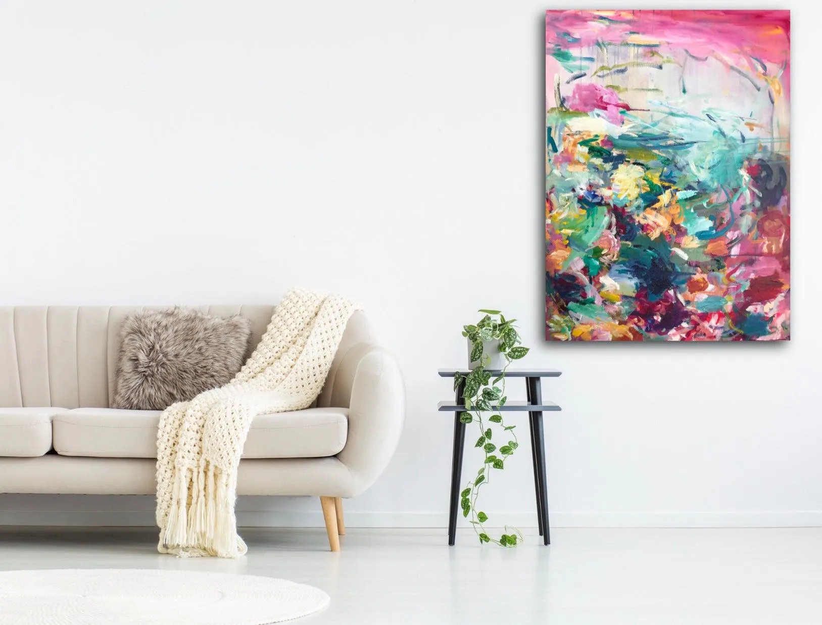 "The Fairies Are Dancing" - 30x40" Original Painting