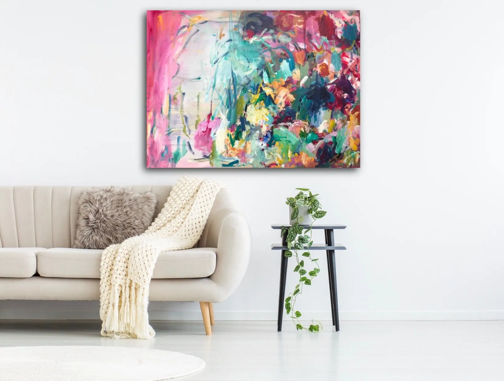 "The Fairies Are Dancing" - 30x40" Original Painting