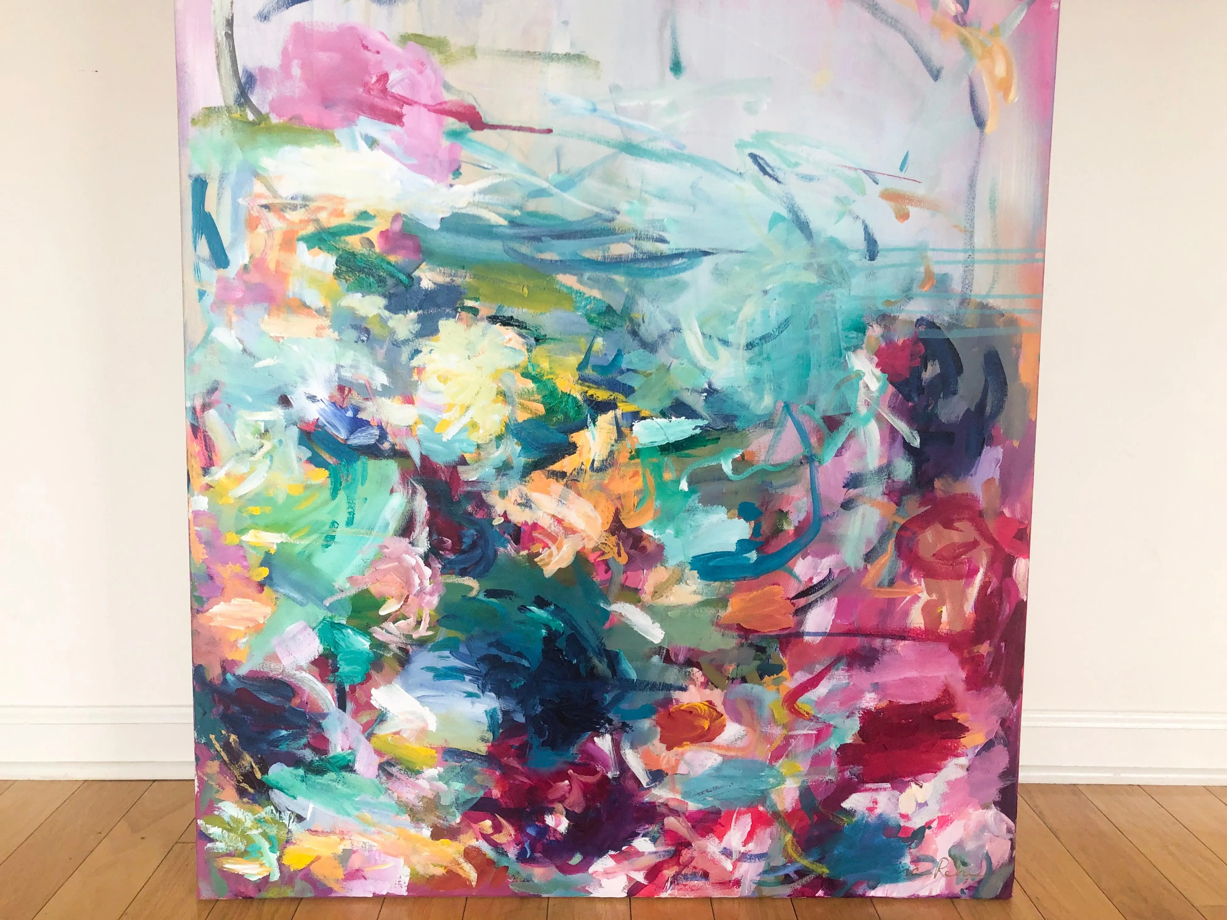 "The Fairies Are Dancing" - 30x40" Original Painting