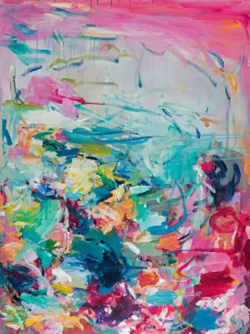 "The Fairies Are Dancing" - 30x40" Original Painting