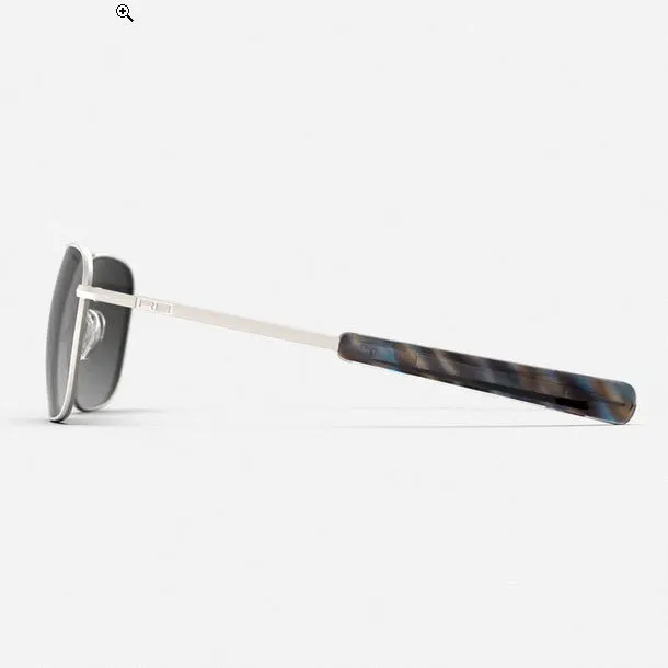Randolph Satin Aviator Sunglasses with SkyForce™ Gradient Lenses