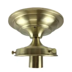 Satin Brass Finish Shade Holder