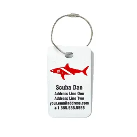 Scuba Gear Bag Tag - Full Color