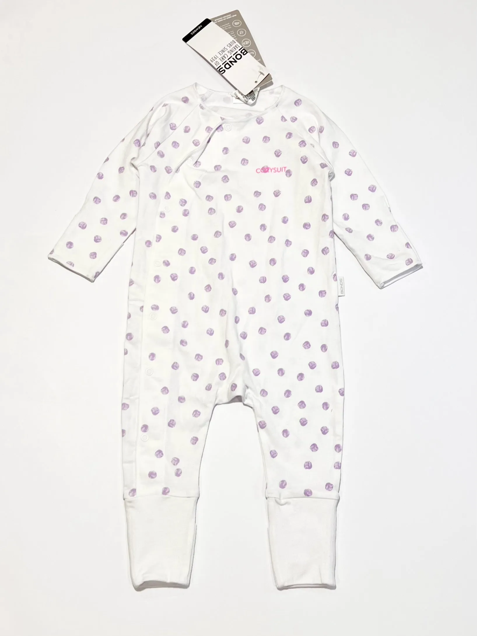 Spotty Cosysuit brand new - Size 00