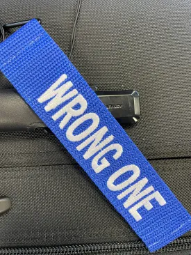TudeTag - "WRONG ONE" Luggage Tag Identifier