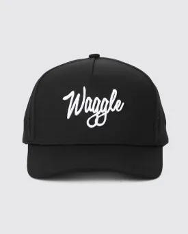 Waggle Brand Hat - Black